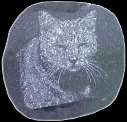 engraved granite picture